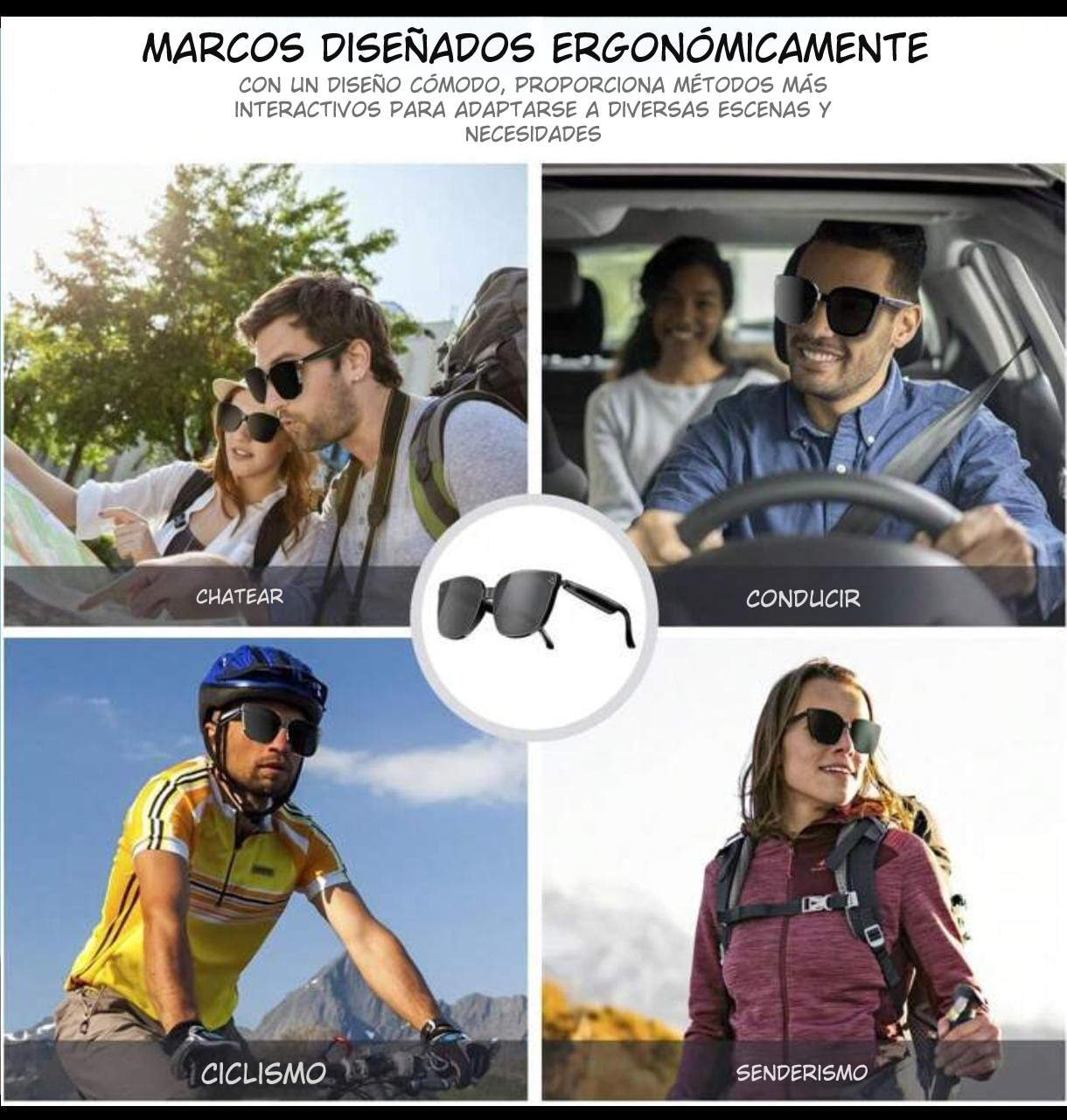 Skull&Bones ShadowX – Gafas de Inducción Ósea | Sonido Premium sin Auriculares